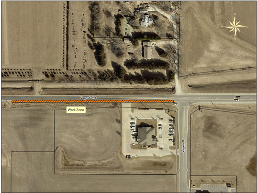 Map of intersection of Magnolia Road and Virginia Drive - News Image